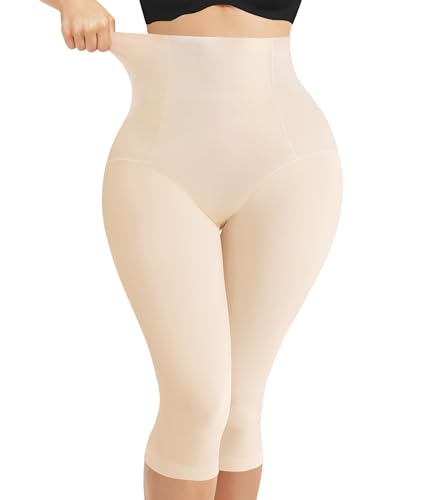 Image of Nebility Compression Leggings for Women Seamless Shapewear Butt Lifting Panties Waist Trainer Tummy Control Thigh Body Shaper