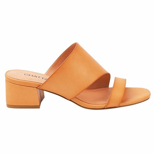 Mule Alix Beige CHATTAWAK Sandale Talon Carré 38
