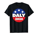 Elect John Daly for President in 2024. Daly for President T-Shirt, Men, Black, X-Large