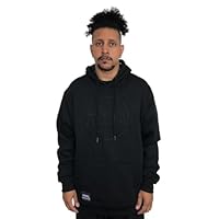 Moletom Canguru Masculino Básico Fatal Flanelado Capuz Preto P Preto