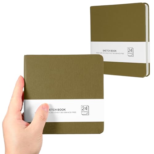 Carnet croquis aquarelle PATIKIL papier épais anti gondolement