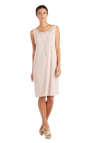 R&M Richards Womens Mesh 2PC Cocktail and Party Dress2
