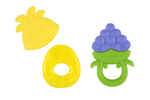 Nuby フルーツティーザー2コセット/ブルー OCNB56401