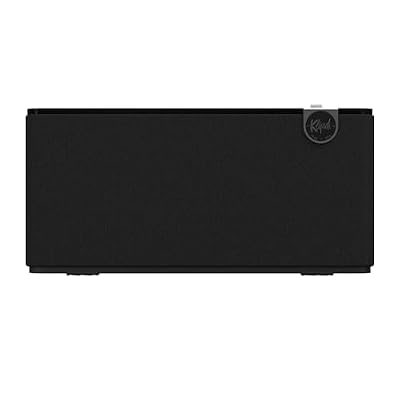Klipsch The Three Plus Premium Bluetooth Speaker System, Turntable Ready with Phono/RCA Inputs, Bluetooth 5.3 with Up to 40 ft. of Distance, Matte Black