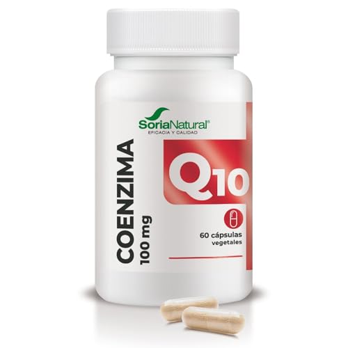 Soria Natural Coenzima Q10 – Antioxidante Natural, que Ayuda a Mejorar los Efectos de los Radicales Libres – Ayuda a Evitar la oxidación de las Células - Caja con 60 capsulas de 310mg