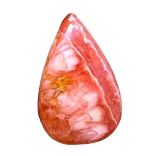 Rhodochrosite pour la fabrication de bijoux cabochon poire 29mm bague et pendentif