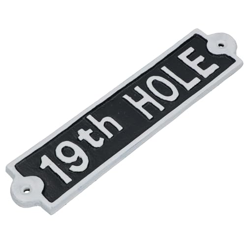 Placa de hierro fundido con agujero 19 para bar pub y casa 4