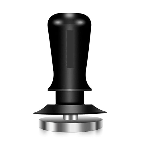 �G�X�v���b�\�^���p�[ 49.5mm �o���X�^�R�[�q�[�^���p�[ �u���r�� �L�����u���[�V�����ς݃X�v�����O���[�f�b�h�t���b�g&���b�v���X�e�����X�X�`�[���x�[�X�t��(51mm,Black Ripple Base)