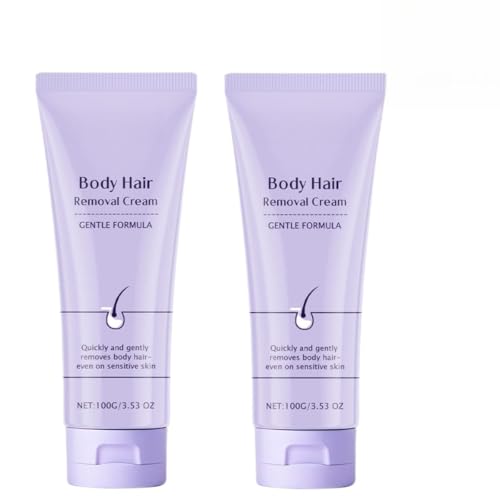 Crema depilatoria corporal con raspador. Crema depilatoria facial calmante e hidratante. Crema depilatoria suave e indolora, fácil de usar, efecto duradero, apta para pieles sensibles.