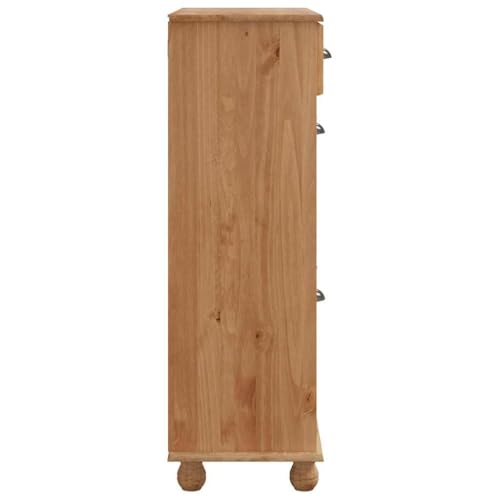 Armoire à chaussures peu encombrante avec tiroir ASKIM commode de rangement stable - 8