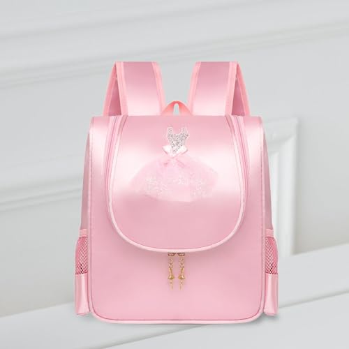 Ballet Bag Gym Bag Zip Closure Dance Shoe Bag for Fitness Gift Gymnastics Travel, pink4