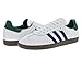 Adidas Men's Samba OG Black-WHITECollegiate Green/Active Green 13 US