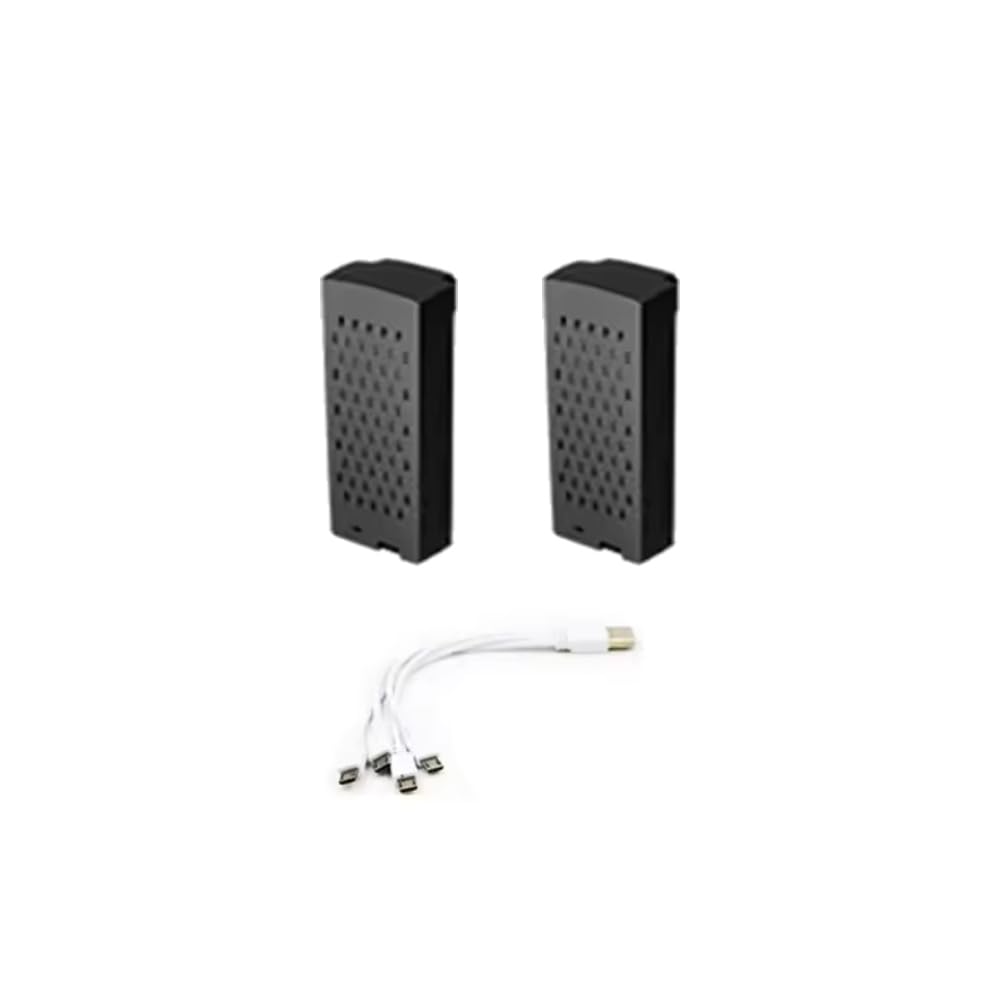 Für RC Drone V666 Bürstenlosen für Quadcopter Batterie 3,7 V 1000 mAH/Blade AB Propeller Props für Drohnen(Set 01)