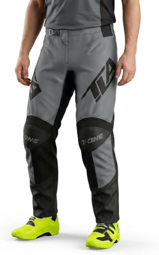 TLA T-One Motorradhose Cross, Enduro, Quad, robust, leicht, Größe 46-6XL für Herren, Damen, Kinder, Motorradbekleidung, Motocross-Anzug, Enduro, Quad