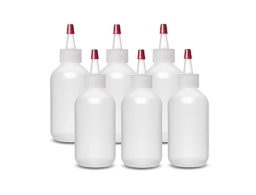 ljdeals 2 oz Squeeze Bottles with Yorker Caps