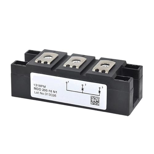 WUZDPRCJ 1pc MDD200-22N1 MDD200-20N1 MDD200-18N1 MDD200-16N1 MDD200-14N1 MDD200-12N1 IGBT Module(MDD200-14N1)