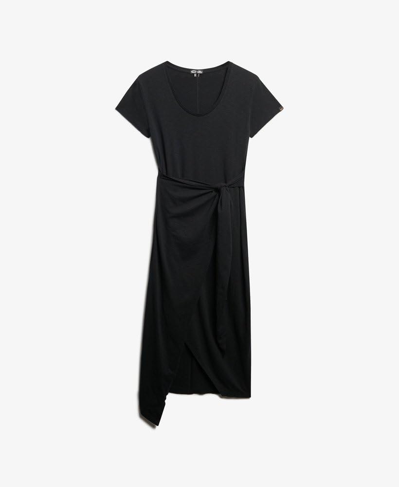 Superdry Robe portefeuille texturée pour femme