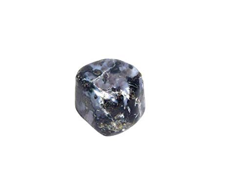 Merlinite naturelle de 55.8 Cts, pierre d'Indigo Gabbro pour lithothérapie