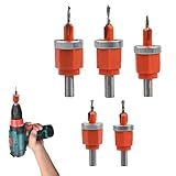 Generic Senkerbohrer für Holz, Holzsenkerbohrer,Verstellbarer Senkbohrer | Senker-Set...