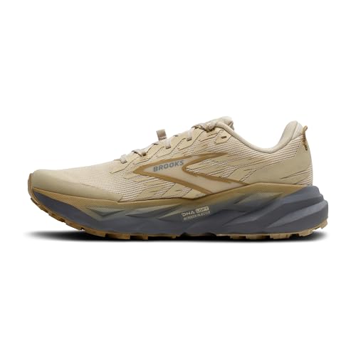 Brooks Brooks Women’s Cascadia 19 Mountain Trail Running Shoe - Sand/Primer/Starfish - 7.5 Medium