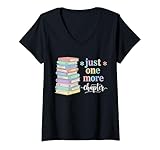 Photo Gallery donna bookworm solo un altro capitolo - simpatica lettura a pastello maglietta con collo a v Photo Gallery donna bookworm solo un altro capitolo - simpatica lettura a pastello maglietta con collo a v