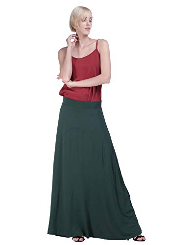 Saia Longa Amazonia Vittal Lisa Loures Green Gênero:Feminino;Cor:Verde;Tamanho:Único