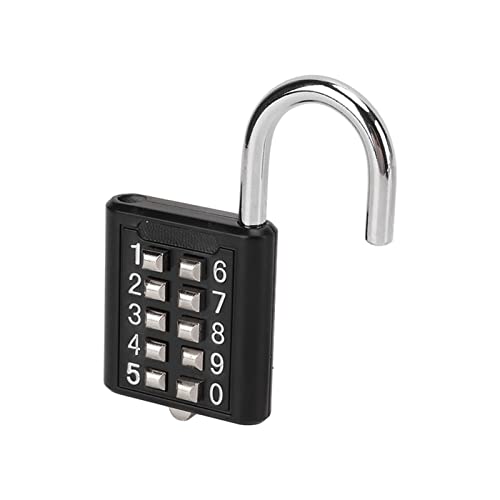 Cadeado para ambientes externos, à prova de furto, liga de zinco antifurto, cadeado de segurança de