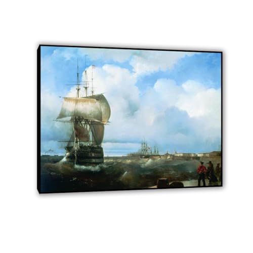 Impression sur toile Ivan Aivazovsky premium | Tableau de paysage encadré