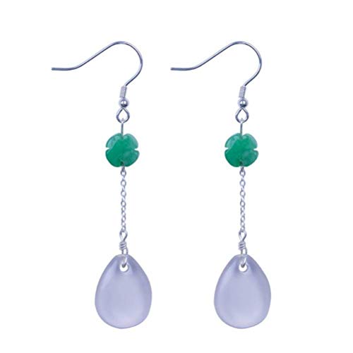 Boucles d'oreilles bleues en argent S925 pour illuminer vos tenues d'été