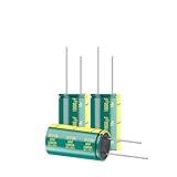 JCCON 5-Pack 16V 10000uF Premium Quality Low ESR Electrolytic Capacitors 16x30mm (0.63x1.18in), 16Volt 10000MFD High-Frequency Caps with Superior Performance