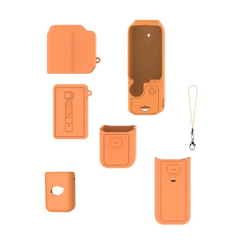 Pocket 3 �p�̏_��ȃV���R���P�[�X�X�L�� �J�����J�o�[�v���e�N�^�[ ���m�ȃJ�b�g�A�E�g�Ƌ������ꂽ�O���b�v Vlogger �ɍœK �ϖ��Ր��t�B�����z���_�[