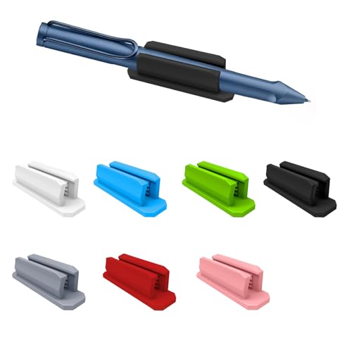 Portalápices de silicona multiusos montado en la pared, soporte adhesivo para lápices para trabajadores ocupados, estudiantes, accesorio de escritura diaria - imagen 4