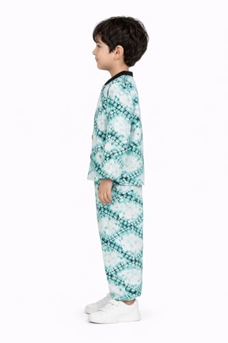 Image of 3BROS BodySuit /Dress for Boys /Girls Full Pajama & Casual Full Sleeves Night Suit Top Combo Kids Set