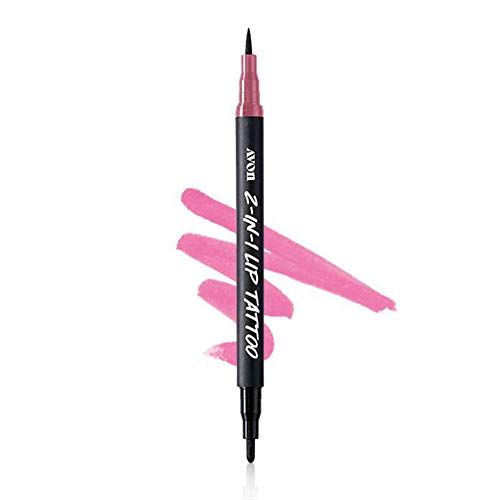Avon 2-IN-1 LIP TATTOO Lip Line & Fill Duo Inked Rose