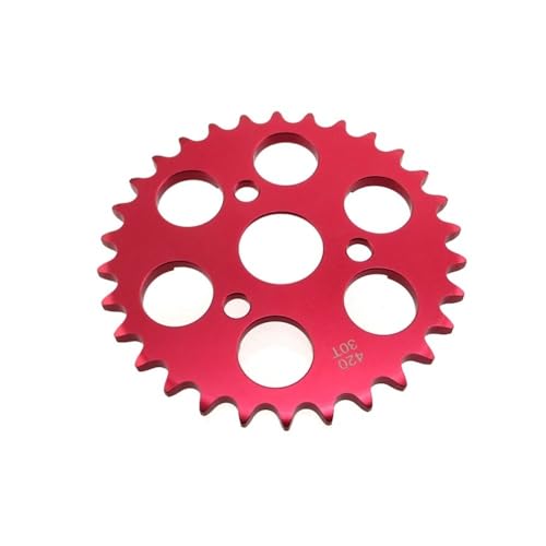 Couronne arrière CNC 420 30T transmission moto 50 50A 50R 50J