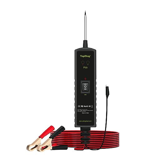 Image of Topdiag P55 Power Circuit Probe Kit, Automotive Circuit Tester with Component Activation /Short Circuit Finder /Continuity Test /Positive&Negative Detection /Ground Detection