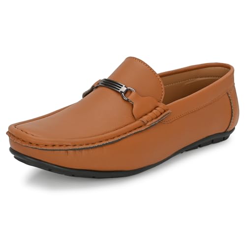 Image of Centrino Mens Loafer |Men's Loafer Shoes | Premium Rubber Sole for Slip-Resistance | Comfortable, Versatile Design for Casual and Formal Wear | Ideal for Everyday Comfort and Style (6591)