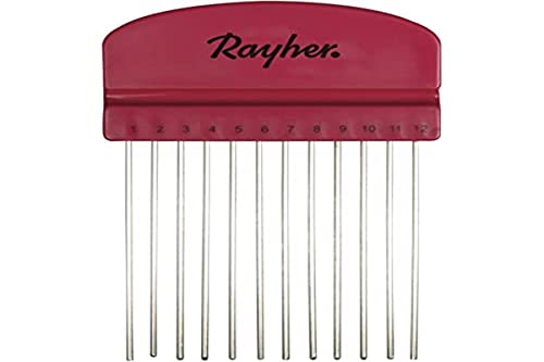 Rayher Quilling Kamm, 10,5 x 6,5 cm, mit 12 Zacken, Quilling Werkzeug, Papierstreifen formen, 71932000, Andere Rayher Quilling Kamm, 10,5 x 6,5 cm, mit 12 Zacken, Quilling Werkzeug, Papierstreifen formen, 71932000, Andere