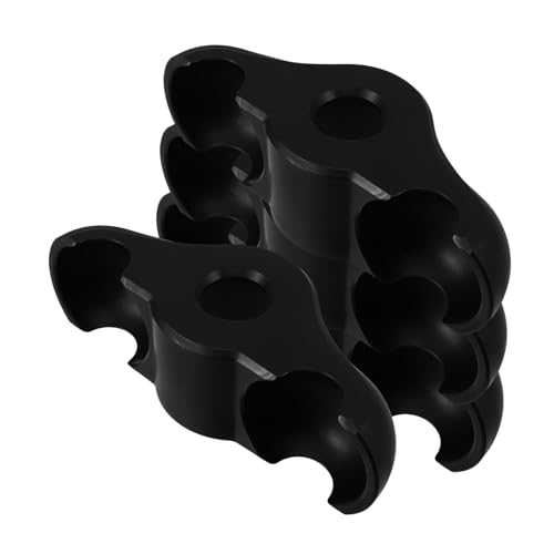 Totority 4pcs Mats for Exercise Bike Cycling Stabilizer Feet Home Workout Gear Noise Reduction Floor Protection