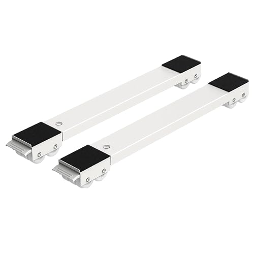 YASTA Carrello Lavatrice con Ruote Supporto Asciugatrice Rullo per Mobili Base Frigorifero Carichi Pesanti Divano Fino a 500lb