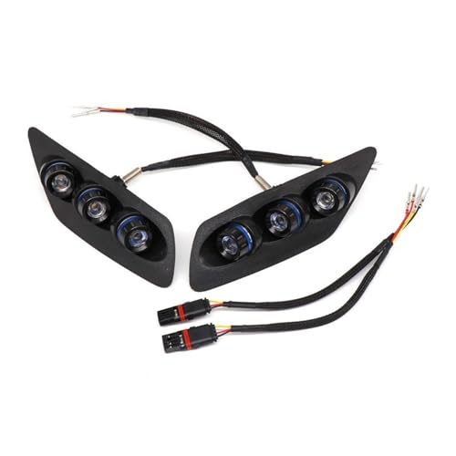 Feu arrière moto S1000RR LED bleu au design épuré pour modèles 2023-2024