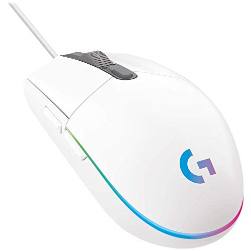 Logitech G203 Prodigy RGB Wired Gaming Mouse – White