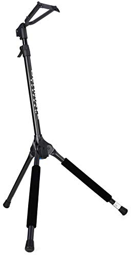 Ultimate Support GS-100+ Genesis Series Plus Guitar Stand w/ Locking Legs, Hanging Yoke, and One-Touch Lock Mechanism