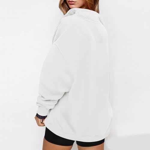 Oversized Sweatshirt for Women Casual Long Sleeve Button Henley Neck Pullover Tops Teen Girls Fashion Outfits Clothes4