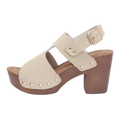 Chaussures de marche plateforme légères avec semelle amortissante