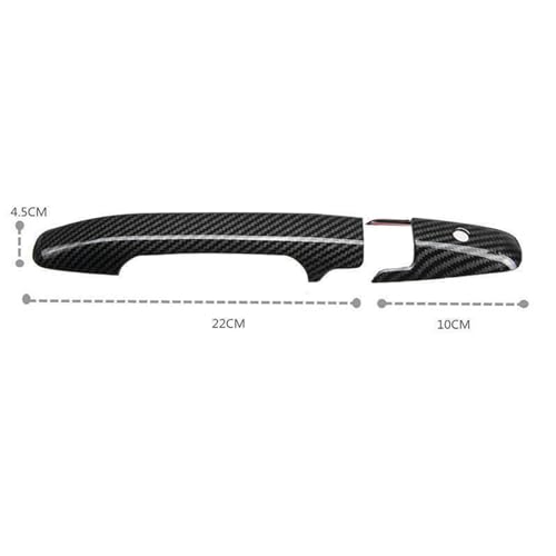 Poignée porte extérieure couvercle Honda Civic FD 2006-2011 cache de rechange