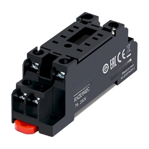 RXZE1M2C base de relais à 8 pieds support de connectivité rail DIN