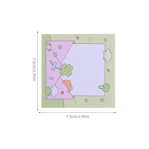 Motif trèfle kawaii sur ces mini blocs-notes autocollants Saint-Patrick pour ne plus rien oublier