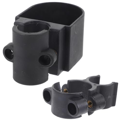 TOVINANNA 3 Sets Pcs Cane Holder for Wheelchair Crutch Holder Stand Walking Stick Support Accessory Sturdy Plastic Alloy Complete Set