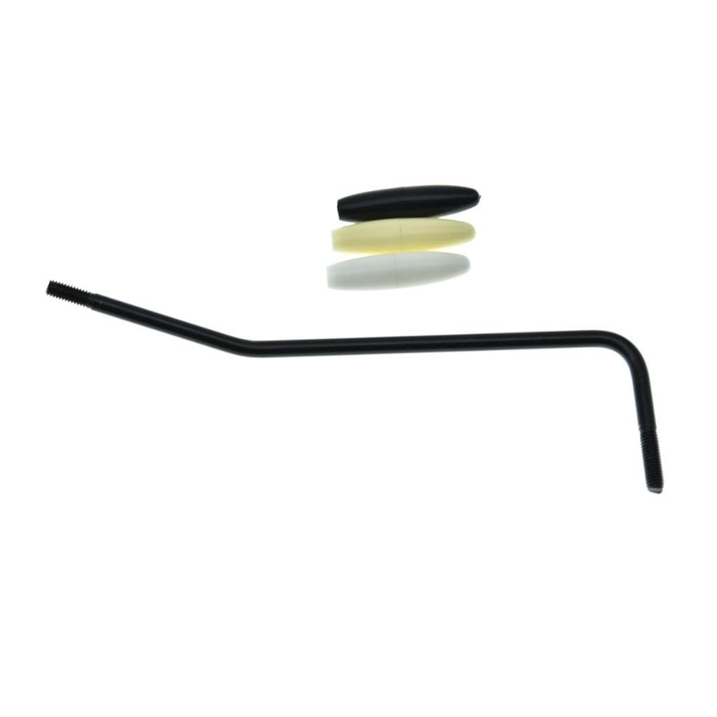 Dopro 4.6mm Stainless Steel American Threading Tremolo Trem Arm Whammy Bar Fits American or Mexican Standard/Vintage Strat Black - Image 2